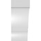 Ekena Millwork 6-in. W x 6-in. D x 14-in. H Balboa Architectural Grade PVC Knee Brace BRCP06X06X14BOA - alternate 2
